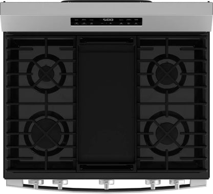 GE APPLIANCES GGF500PVSS  30" FREE STANDING GAS RANGE