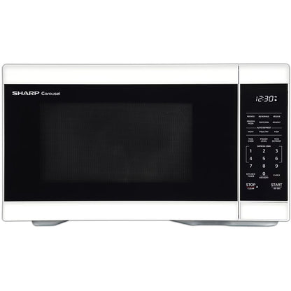 Sharp 1.1-Cu. Ft. Countertop Microwave Oven in Black