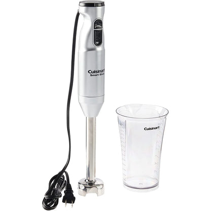 Cuisinart ICE-70 Electronic Ice Cream Maker, Brushed Chrome + Smart Stick Hand Blender
