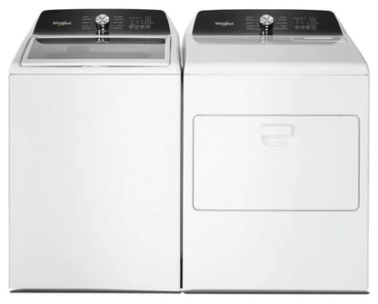 Whirlpool WTW5025SW 4.5 Cu. Ft. Top Load Washer, Built-In Faucet, Agitator