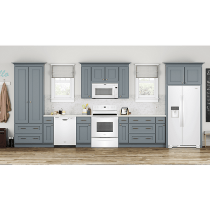 WHIRLPOOL WRS315SDHM side by side freestanding refrigerator