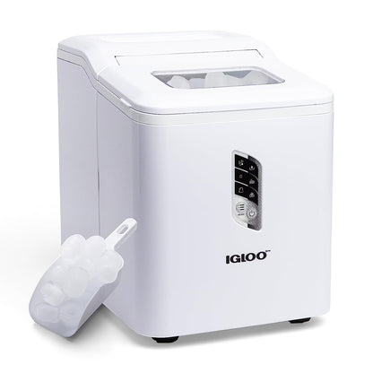 Igloo 26lb. Capacity Portable Ice Maker ICEB26WH , White