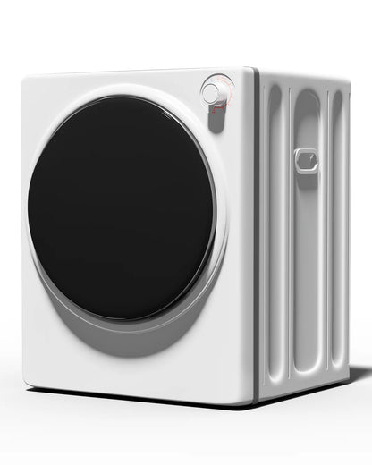 TABU Washer and Dryer Set, 19LBS Fully Automatic Washing Machine & 8.8LBS Clothes Dryer (White&White)