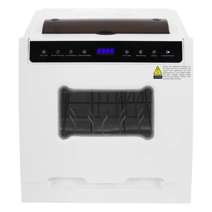 Compact Dishwasher, 18.11in Width with 4-6 Place Settings, 5 Wash Modes and Disinfection Function, Ideal for Apartments and RVs