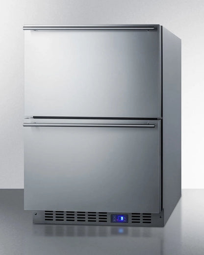 24" Outdoor 2-Drawer All-Freezer