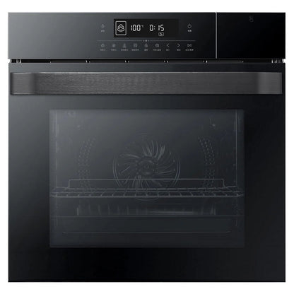 Aoile 24" Single Wall Oven, 3000W 2.5 Cu.Ft. Built-in Electric Oven with 4 Cooking Functions & 108 Automatic Recipes
