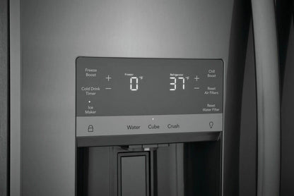 FRIGIDAIRE GRSS2652AD SIDE BY SIDE FREESTANDING REFRIGERATOR Stainless Steel