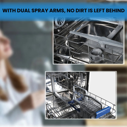 Equator Europe 24" Built in 14 place Dishwasher in Stainless