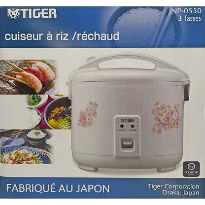 Tiger Rice Cooker/Warmer Floral Design, 3 Cups