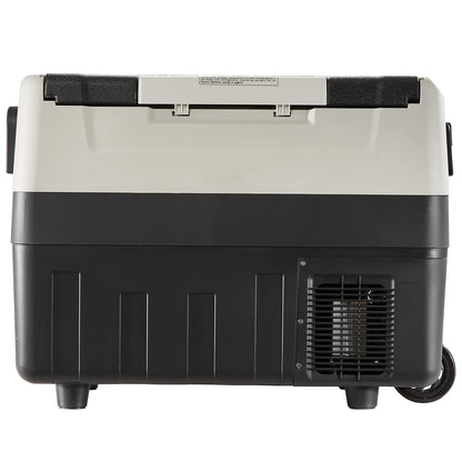 BENTISM Car Refrigerator 58Qt, 12v Portable Freezer with  Dual Zone, 12/24V DC & 110-240V AC Electric Cooler with -4a??-50a?? Cooling Range, for Car Truck Vehicle RV Boat