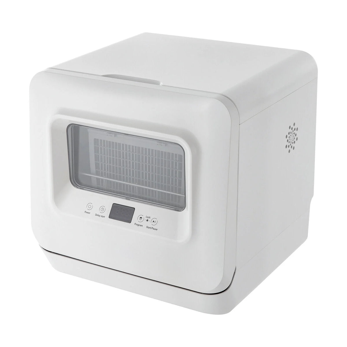 SHZICMY Portable Compact Countertop Mini Dishwasher with Water Tank Leak-Proof Air Dry