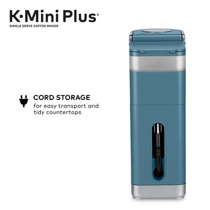 Keurig K-Mini Plus Single Serve K-Cup Pod Coffee Maker, Evening Teal