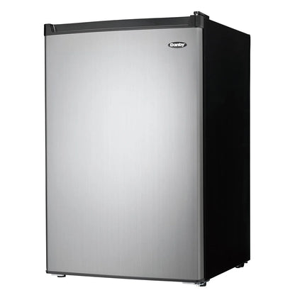 Danby 4.5 cu. ft. Compact Fridge with True Freezer in Stainless Steel (DCR045B1BSLDB)