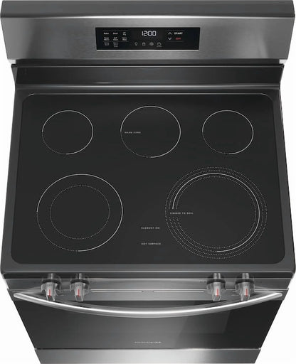 Frigidaire FCRE3083AS 30" Electric Range with Air Fry (Energy Star Certified), Stainless Steel