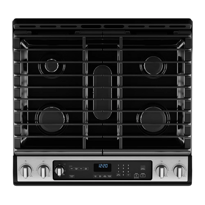 WHIRLPOOL WEG745H0LZ SLIDE IN GAS RANGE Stainless Steel