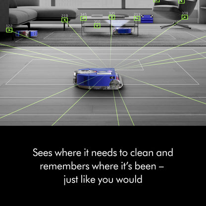 Dyson 360 Vis Nav? Robot Vacuum | Blue/Nickel | New