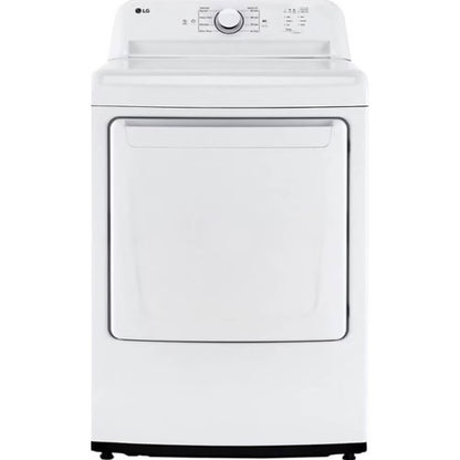 LG DLG6101W 7.3 Cu. Ft. White Smart Gas Dryer with Sensor Dry