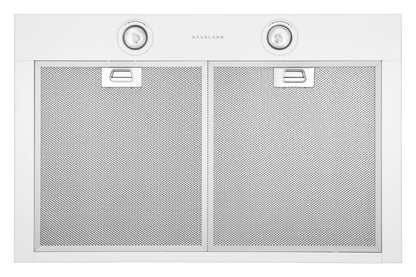 Hauslane Chef Series Base Model WM-530 30" Convertible Wall Mount Chimney Range Hood 120V in Matte White
