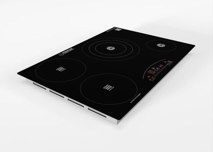 Equator 30" Electric Hybrid CERAMIC-INDUCTION 4 Burner Cooktop 9 Power 220V