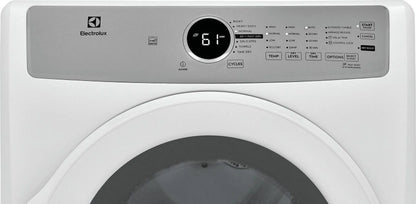 Frigidaire Dryer,Electric,8 cu ft.,White ELFE7337AW