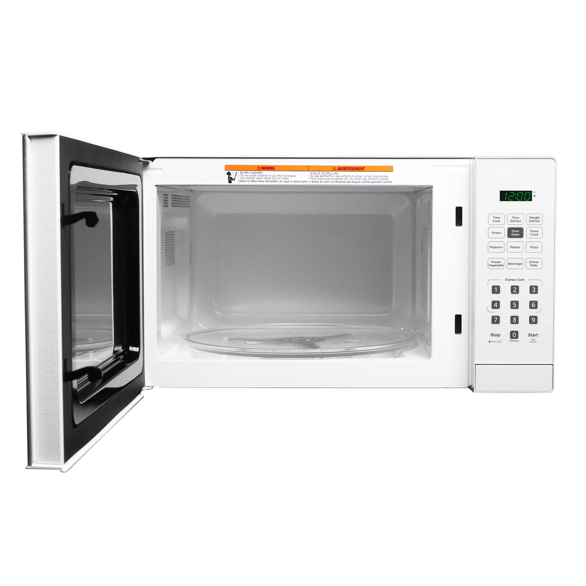 Danby 1.1 cu. ft. Countertop Microwave in White (DBMW1121BWW)
