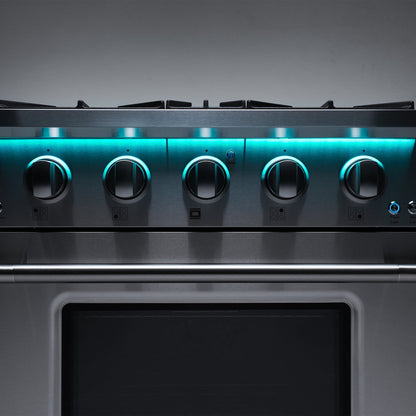 30 in. 3.5 cu. ft. Gas Range with 4 Burners in Stainless Steel
