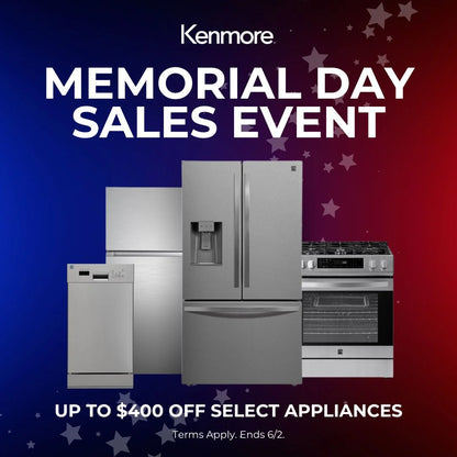 Kenmore 5.6 Cu. Ft. Front-Control 5 Element Electric Range Stove 240 Volts with Dual Ring Elements, Steam Clean, Precision Set Controls