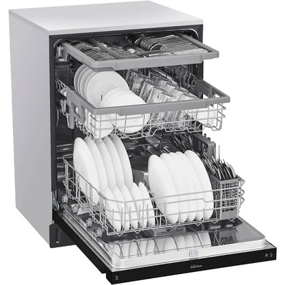 LG LDFN4542B 48 dBa Black Front-Control Built-In Dishwasher