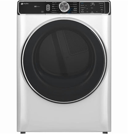 Ge Profile Pfd87gs 28" Wide 7.8 Cu. Ft. Energy Star Certified Gas Dryer - White