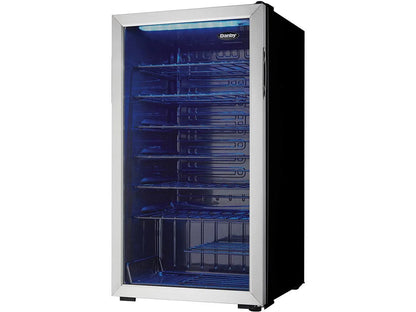 Danby 36 Bottle Free-Standing Wine Cooler in Stainless Steel (DWC036A1BSSDB-6)